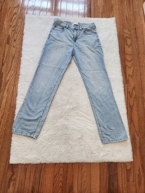 abercrombie kids Light Blue Straight Leg Jeans